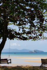 Fototapeta na wymiar Koh Mak beach Tahiland