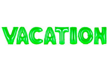 vacation, green color