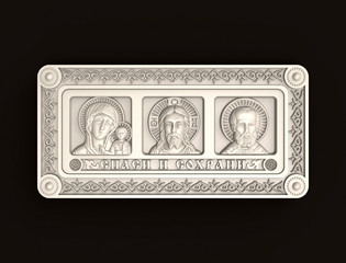 Vintage art photography, space for your imagination, corporate identity 3d models.