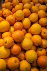 oranges in the market