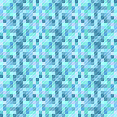 Seamless pattern background from a variety of multicolored squares.