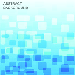 abstract background with blue squares
