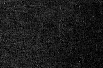 Fototapeta na wymiar Texture of Fabric, Canvas Black Color. Textile Texture Background.
