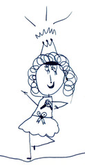 The Child's drawing