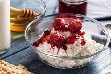 Image with curd.