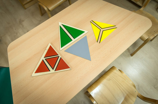Montessori wooden elements