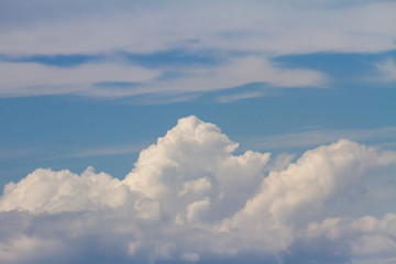 青い空と白い雲