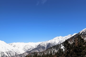 Fototapeta premium 新穂高ロープウェイからの景色