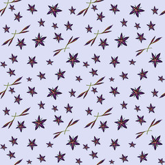 Floral seamless pattern.