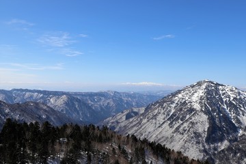 新穂高ロープウェイからの景色