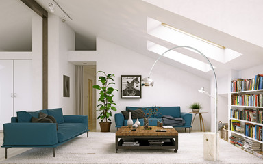 modern living room interior design.