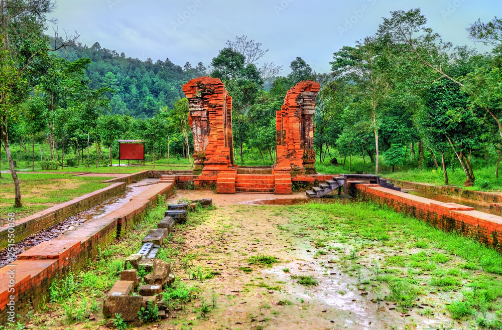 Canvas Prints Ruins of a Hindu temple at My Son in Vietnam