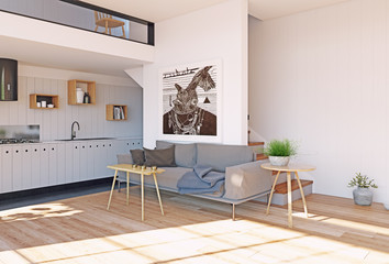 modern house interior.