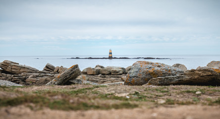 remnant of a semaphore at Pointe du But on Yeu Island