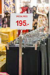 Special price  - Sale clothes.