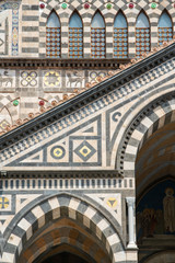 Fototapeta na wymiar Duomo di Amalfi, La cattedrale di Sant'Andrea, Italy