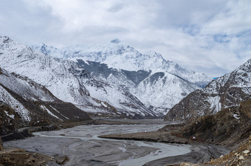 Snow Covered Mountains