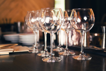 clear glass for wine