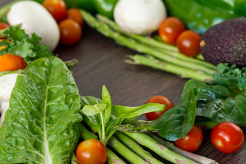 Fresh vegetables for a green life
