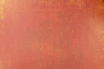 Fototapeta premium Ressource graphique, mur couleur rouille, rouge et jaune
