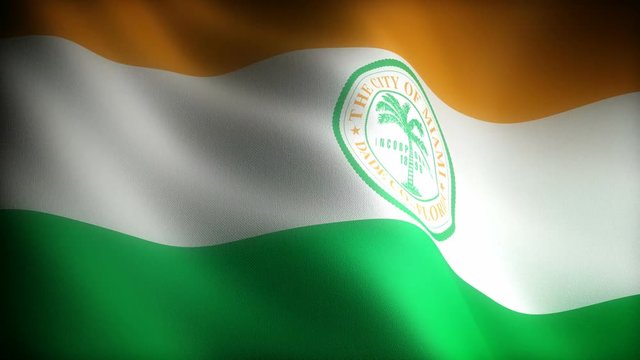 Flag of Florida Miami (seamless)