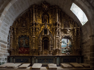 Altarpiece of Young Santa Maria Church in Noia