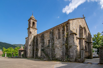 Fototapeta na wymiar Church of Santo Domingo In Ribadavia, Orense