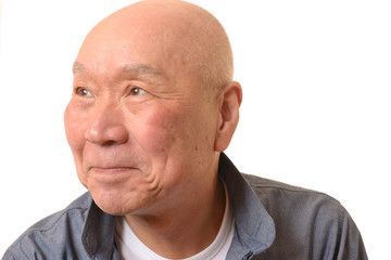 Obraz premium 笑顔のシニア