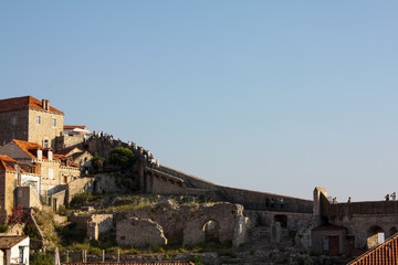 View of Dubrovnik town, Croatia