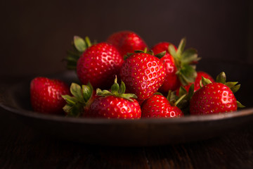 fresh strawberries