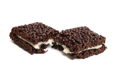 cereal bar isolated