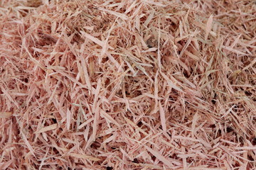 waste from wood carvings