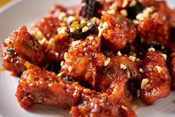 seasoned spicy chicken 