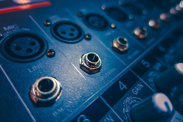 Many audio equipment