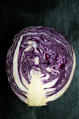 Obraz premium red cabbage