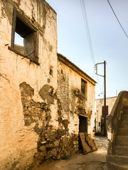The abandoned village of Ahlada