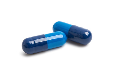 medical capsules isolated