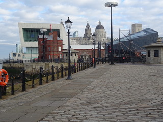 Liverpool Albert Dock - Merseyside, England, UK