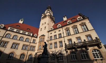 Fototapeta na wymiar Döbelner Rathaus