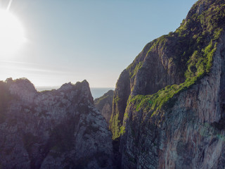Obraz premium Magnificent aerial view of Phi Phi Islands