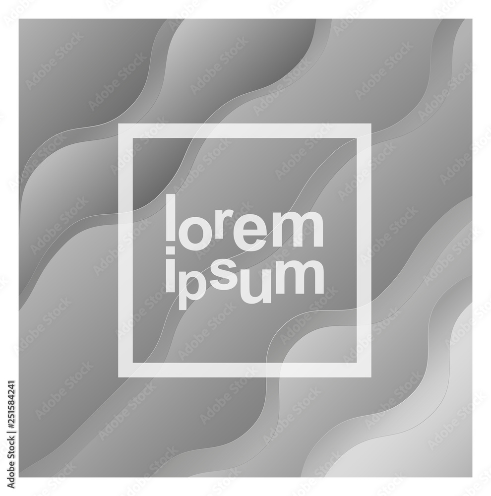 Poster abstract background of smooth lines and shades of the same color. diagonal pattern. booklet or book 