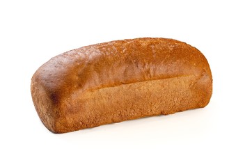 Bread on a white background