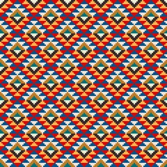 Fototapeta na wymiar Aztec like style pattern illustration
