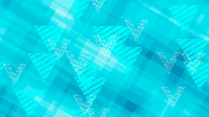 Grunge Geometric Seamless Pattern. Dark and Llight Triangles, Points, Lines. Sporty Fashion Pattern. Element of Creative Background, Packaging, Textiles, Wallpaper.