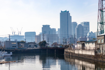 横浜の運河