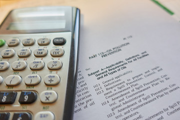 Code of Federal Regulations for Oil Pollution Prevention 