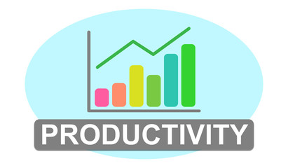 Fototapeta premium Concept of productivity
