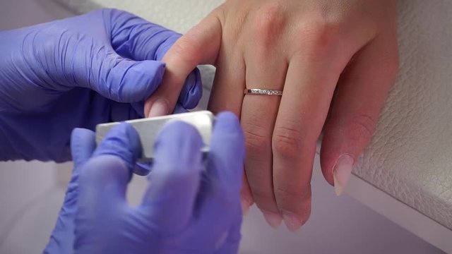 Buff for nails cleaning