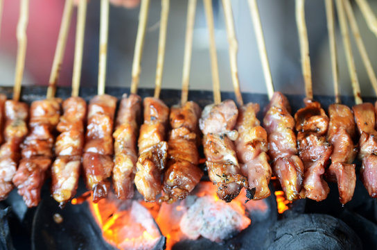 Indonesian grilled bbq meats