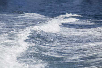 Naklejka na ściany i meble Wave in the sea.